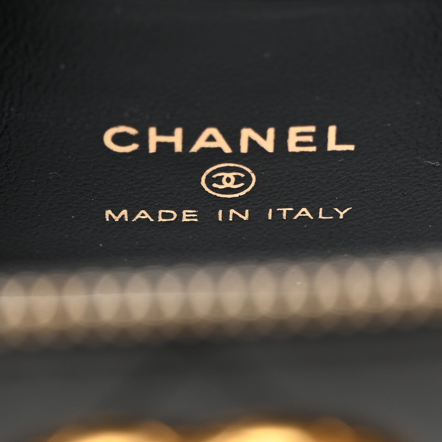 Chanel Lambskin Quilted Small Pillow Crush Vanity Case With Chain Black 6 of 11