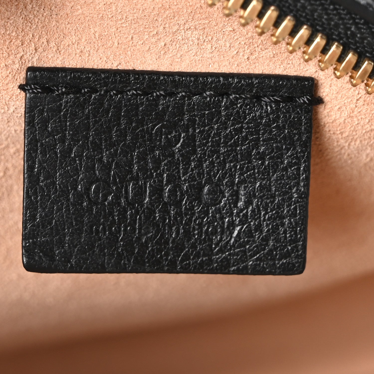 Gucci Grained Calfskin Web Mini Ophidia Round Shoulder Bag Black 6 of 10