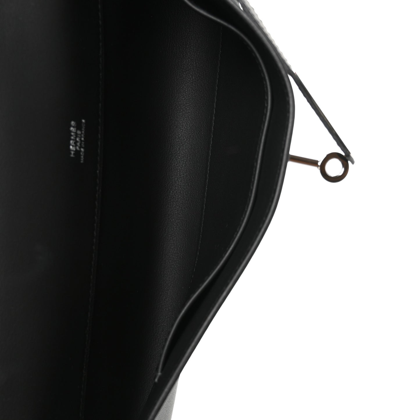 Swift Kelly Cut Clutch Pochette Black