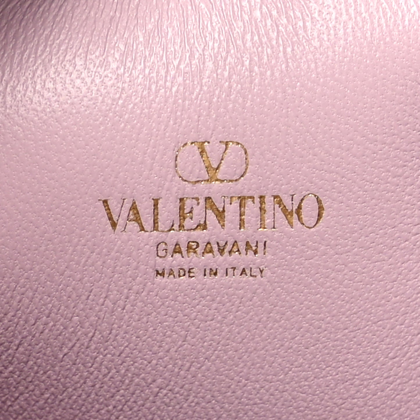 Nappa Mini VLogo Signature Bucket Bag Water Lilac