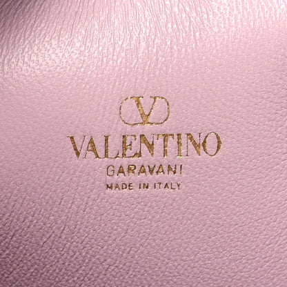 Valentino Garavani Nappa Mini VLogo Signature Bucket Bag Water Lilac 6 of 9