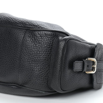 Prada Vitello Daino Side Pocket Hobo Black 5 of 11