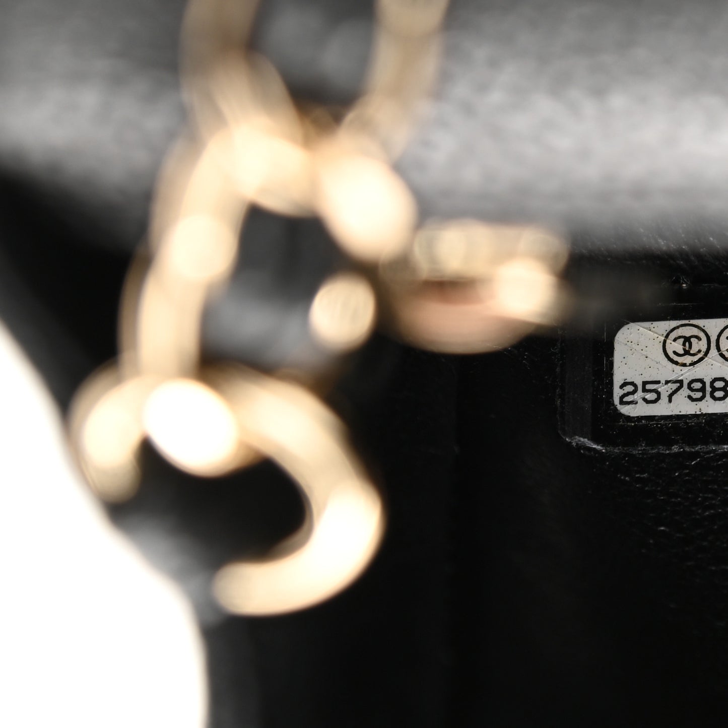 Caviar Quilted Mini Rectangular Flap Black