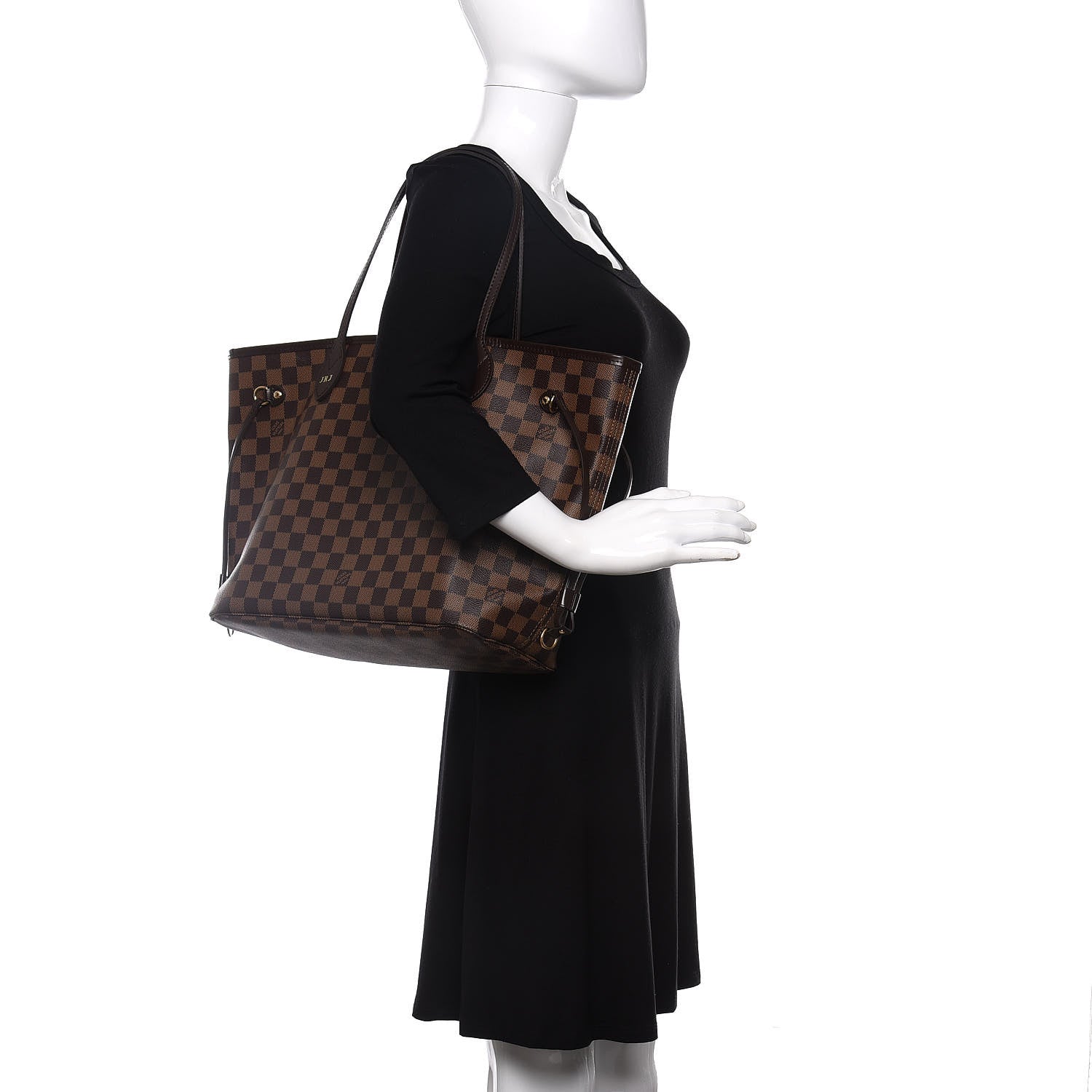 Louis Vuitton Damier Ebene Neo Neverfull MM 2 of 10