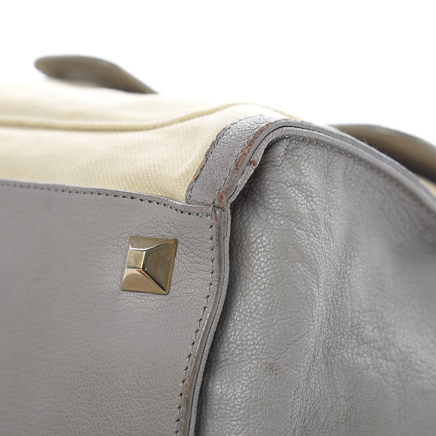 Balenciaga Canvas Chevre Lune MM Cream Grey 12 of 28