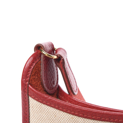 Hermes Toile Ardennes Vespa PM Rouge Vif 17 of 17
