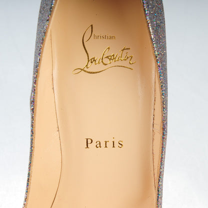 Christian Louboutin Mini Glitter So Kate 120 Pumps 38.5 Grenadine 7 of 11
