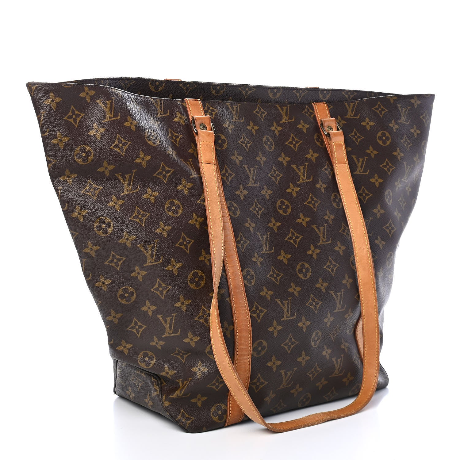 Louis Vuitton Monogram Sac Shopping Tote 3 of 9