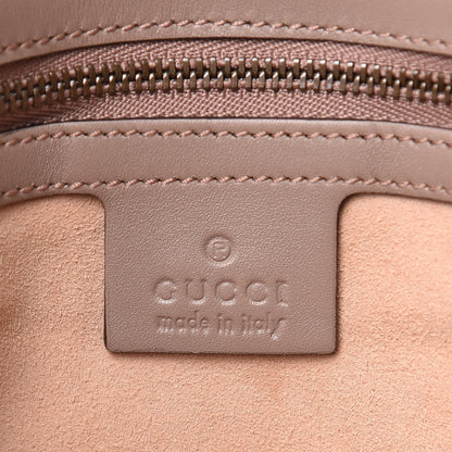 Gucci Calfskin Matelasse Medium GG Marmont Shoulder Bag Porcelain Rose 6 of 11