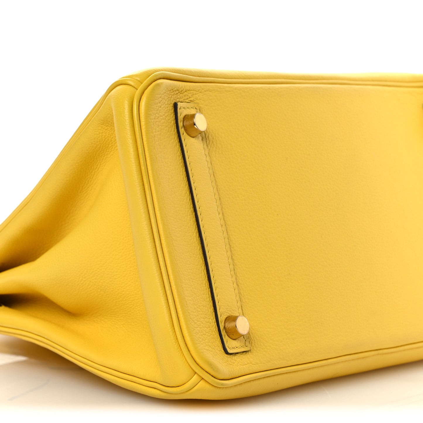 Taurillon Novillo Birkin 30 Jaune De Naples