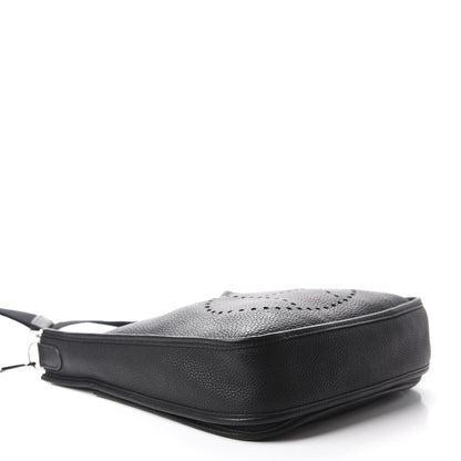 Hermes Taurillon Clemence Evelyne III PM Black 4 of 10