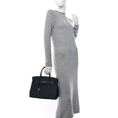 Hermes Togo Birkin 30 Vert Rousseau 2 of 15