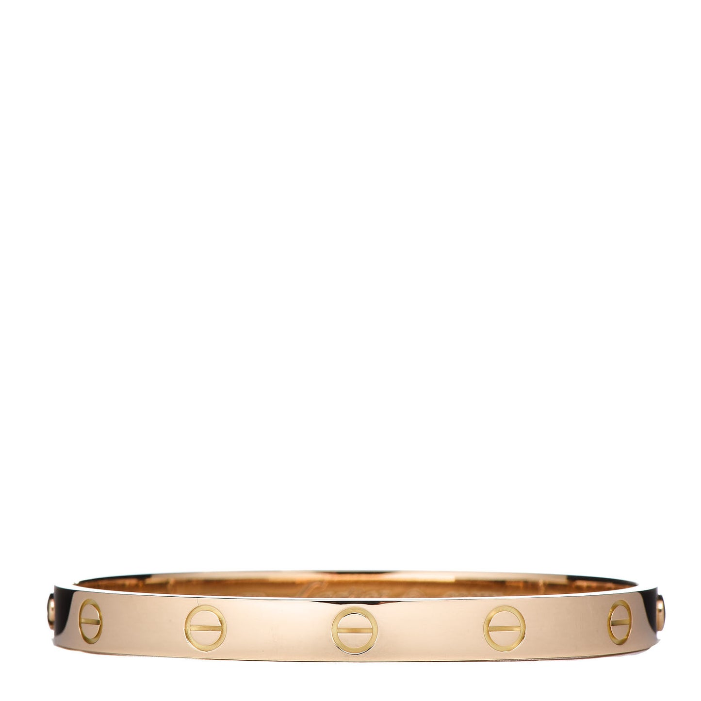 18K Yellow Gold LOVE Bracelet 17