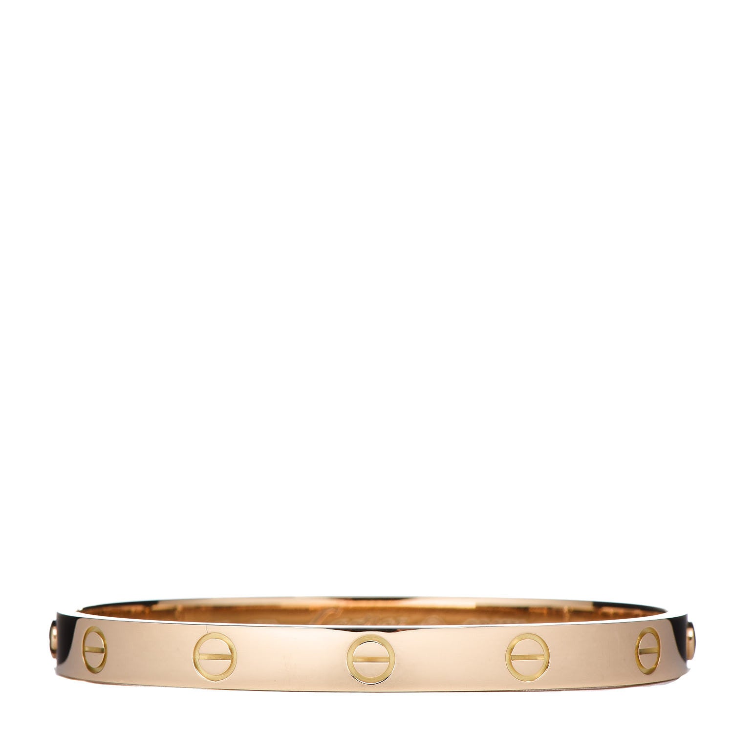Cartier 18K Yellow Gold LOVE Bracelet 17 1 of 7