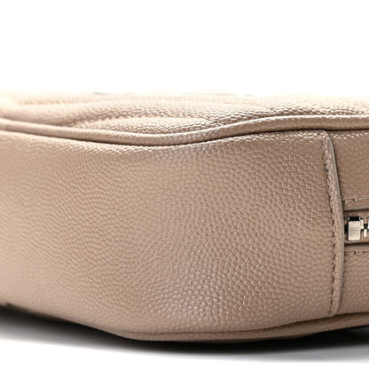 Saint Laurent Grain De Poudre Matelasse Monogram Mini Lou Camera Bag Gold Sand 9 of 10