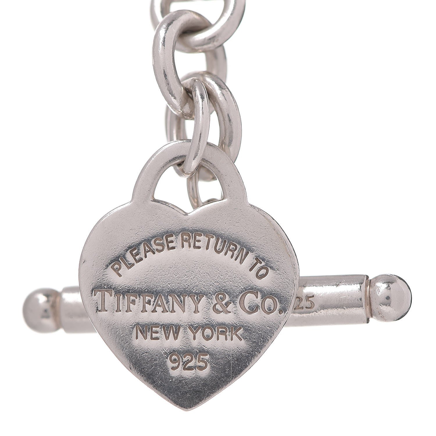 Tiffany Sterling Silver Charm Bracelet 5 of 11