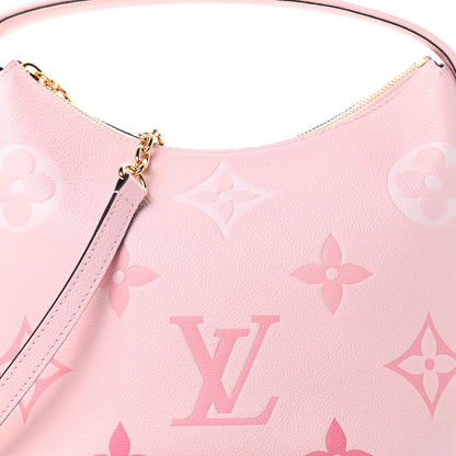 Louis Vuitton Empreinte Monogram Giant By The Pool Marshmallow Hobo PM Bouton De Rose 8 of 11