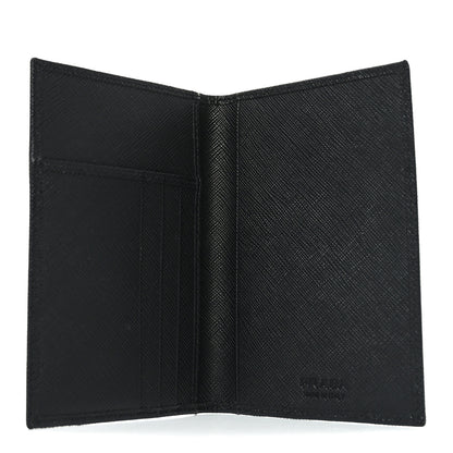Prada Saffiano Passport Holder Black 5 of 6