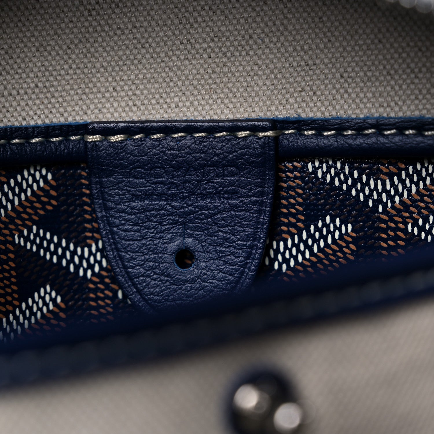 Goyard Goyardine Artois MM Navy 5 of 12