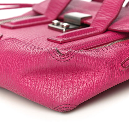 3.1 Phillip Lim Textured Calfskin Mini Pashli Satchel Fuschia 9 of 34
