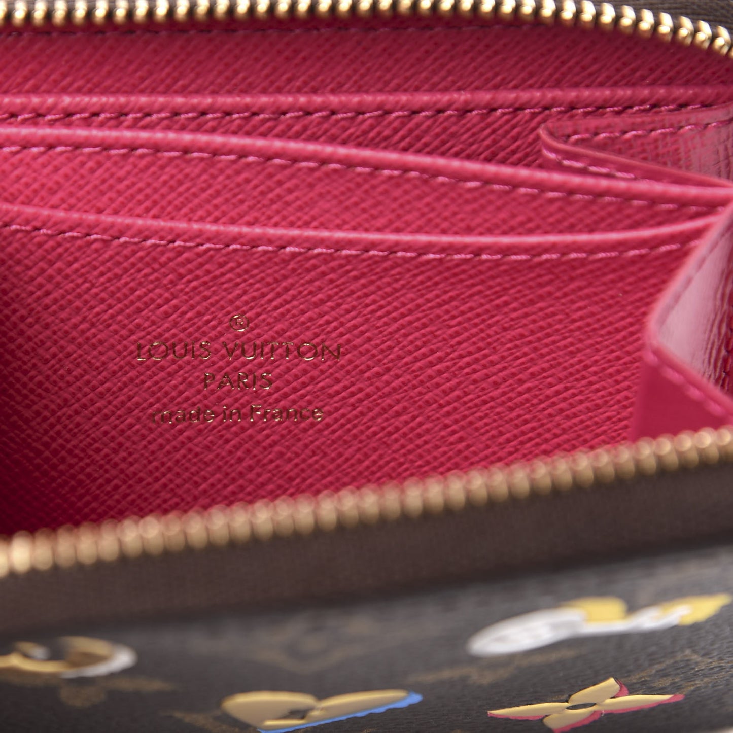 Monogram LV Love Lock Zippy Coin Purse