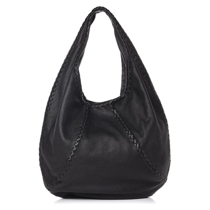 Bottega Veneta Cervo Deerskin Large Hobo Black 1 of 8