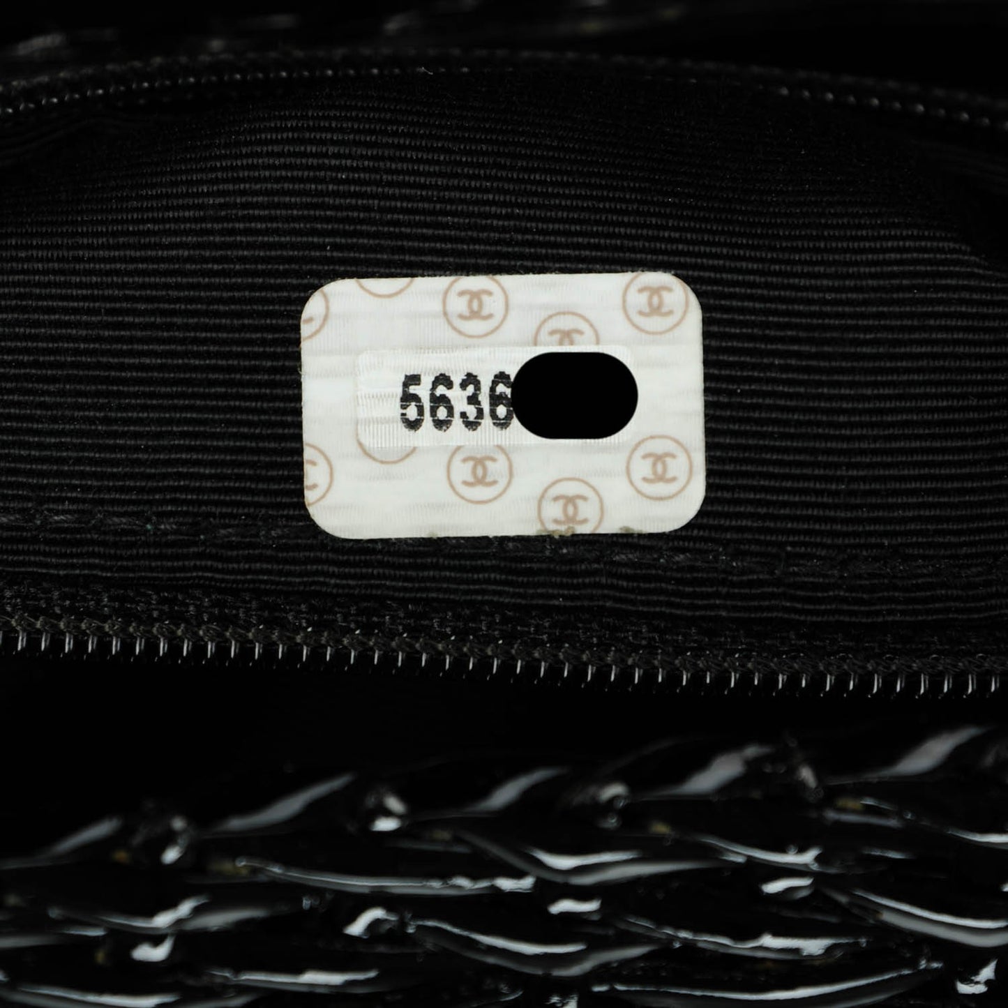 Lambskin Straw Basket Shoulder Bag Black
