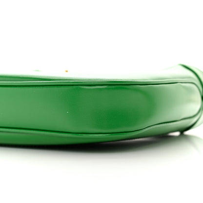 Gucci Boarded Dyana Lux Calfskin Small Jackie 1961 Hobo Emerald 10 of 10