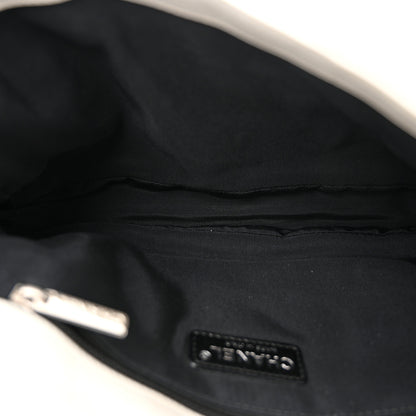 Chanel Calfskin Quilted Medium Chain Me Flap White 4 of 10