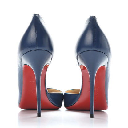 Christian Louboutin Shiny Nappa Iriza 100 Pumps 39.5 Espadon 6 of 9