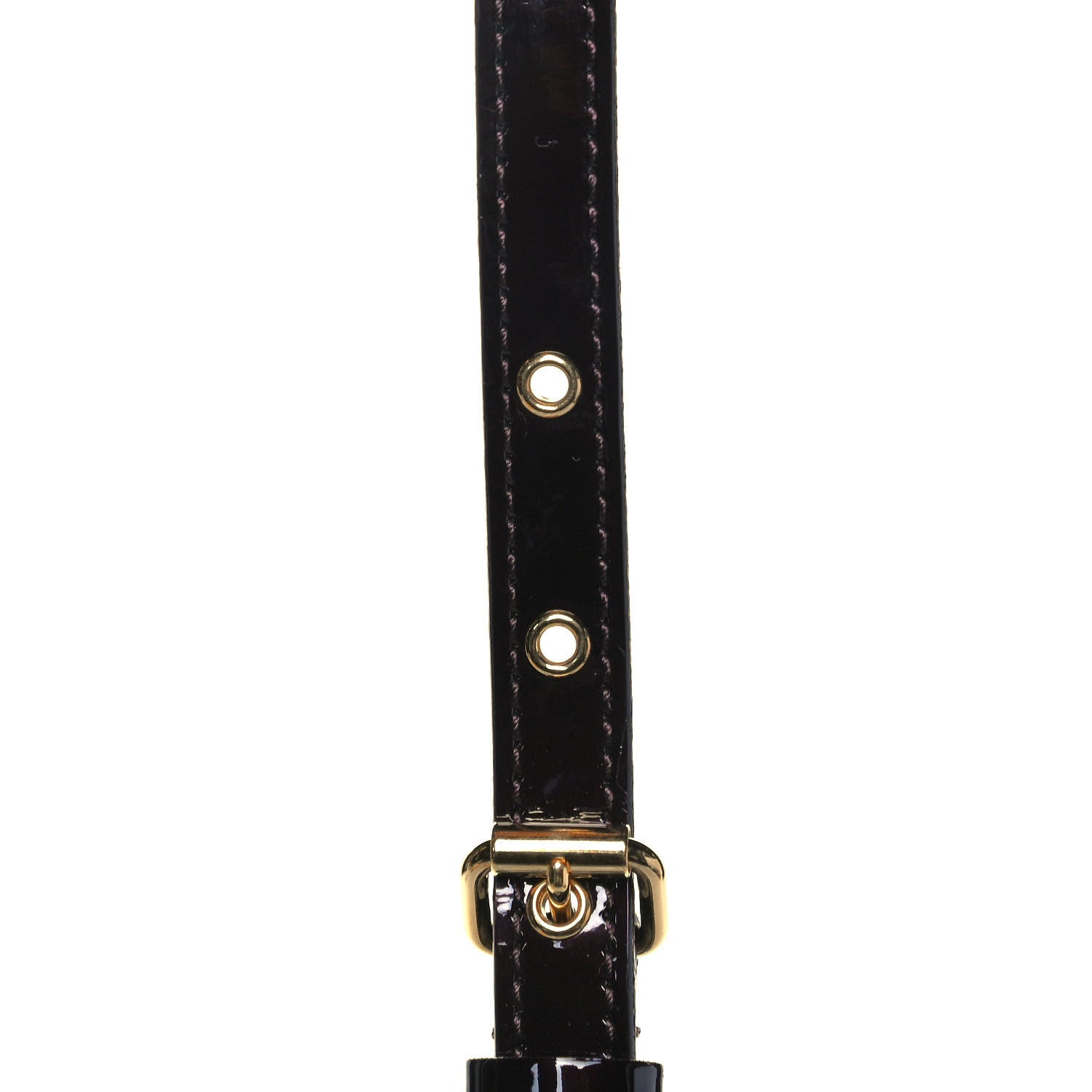 Louis Vuitton Patent 16mm Adjustable Shoulder Strap Amarante 4 of 4