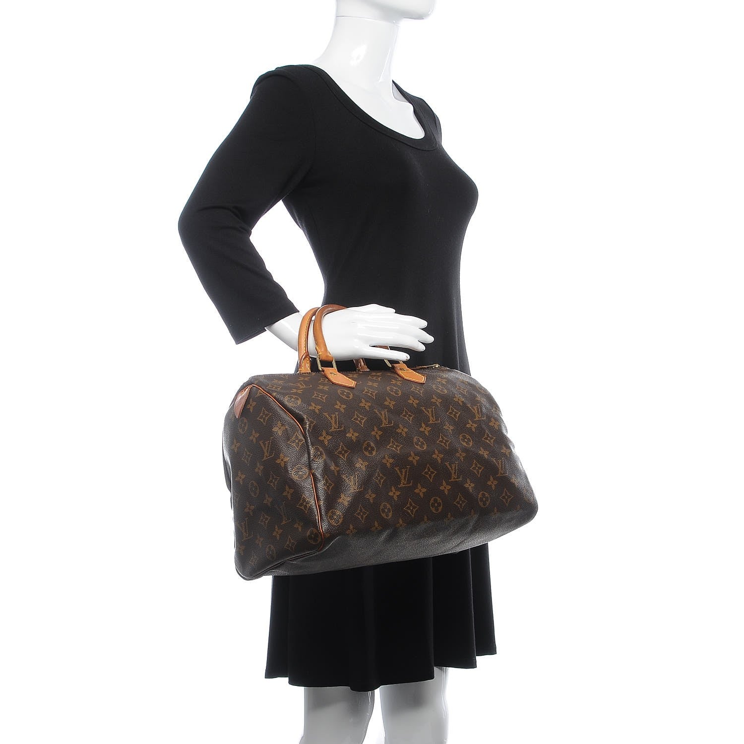 Louis Vuitton Monogram Speedy 35 2 of 12