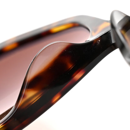 Chanel Acetate Sequin Round Sunglasses 5451-A Dark Tortoise 8 of 9