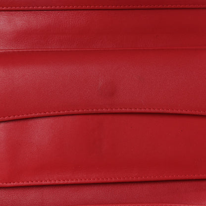 Chanel Patent Quilted Large Flap Wallet Coral 10 of 11