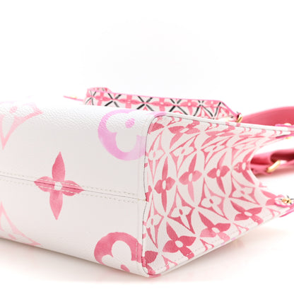 Louis Vuitton Monogram Giant By The Pool 2.0 Onthego PM Pink 9 of 10