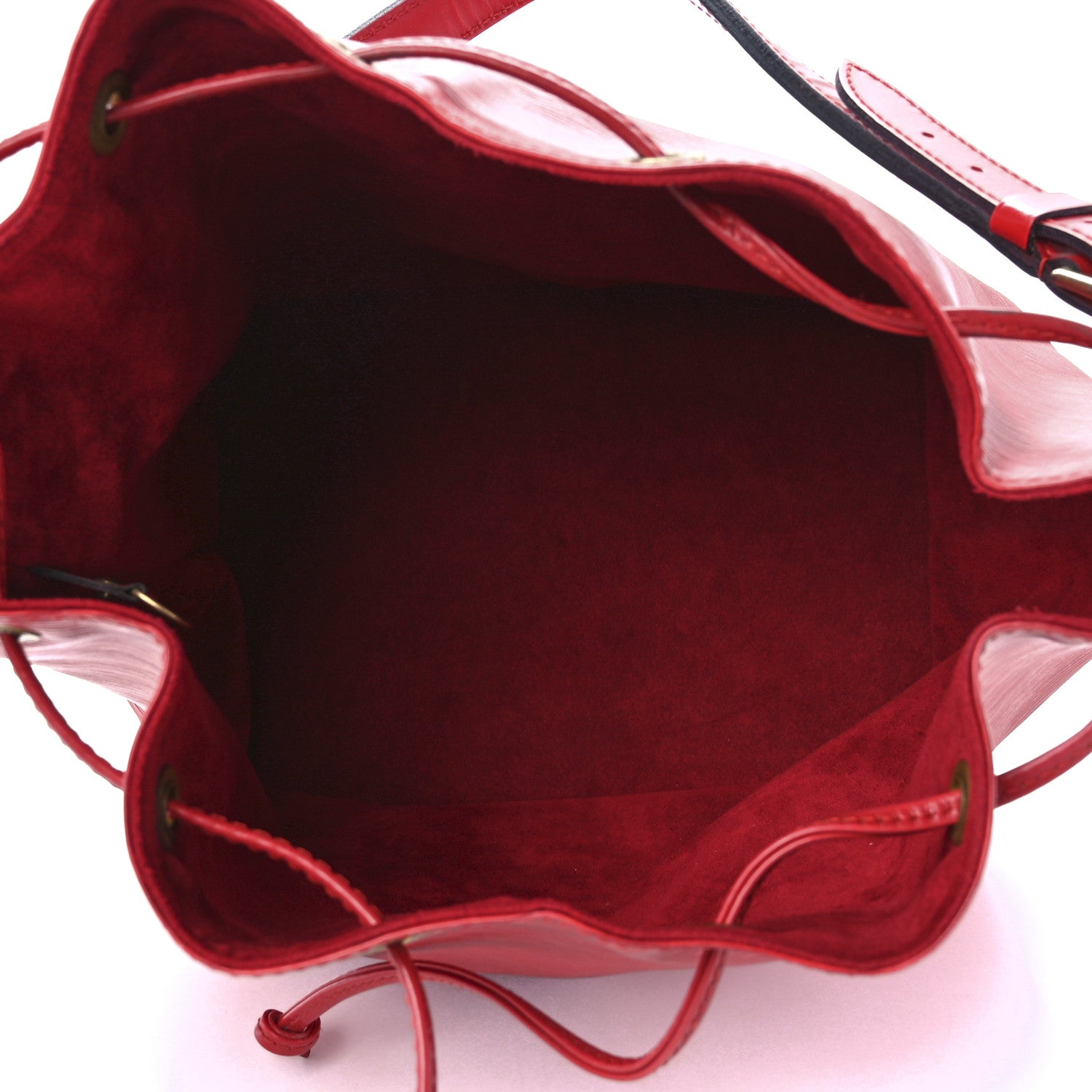 Louis Vuitton Epi Petit Noe Castillan Red 5 of 12