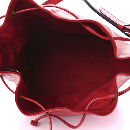 Louis Vuitton Epi Petit Noe Castillan Red 5 of 12