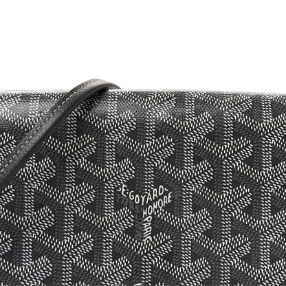 Goyard Goyardine Plumet Wallet Clutch Grey 7 of 9