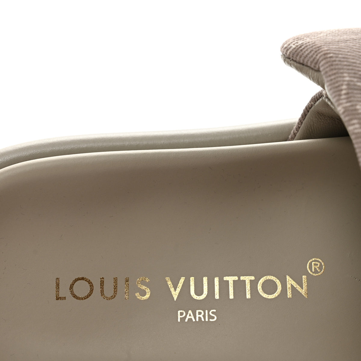 Louis Vuitton Nylon Monogram LV Pool Pillow Flat Comfort Mule 37 Grey 8 of 9