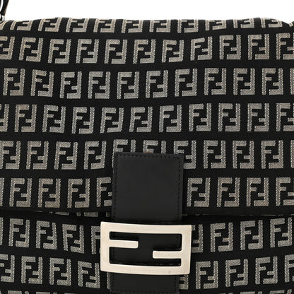 Fendi Zucchino Mama Baguette Navy 7 of 11