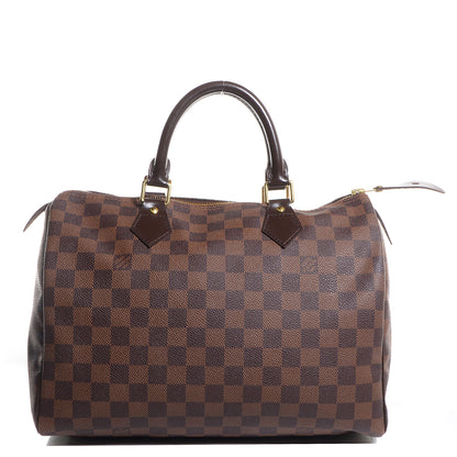 Louis Vuitton Damier Ebene Speedy 30 1 of 7