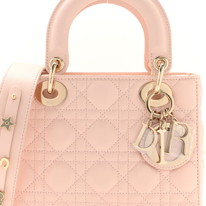 Christian Dior Lambskin Cannage Small My ABCDior Lady Dior Light Pink 8 of 10