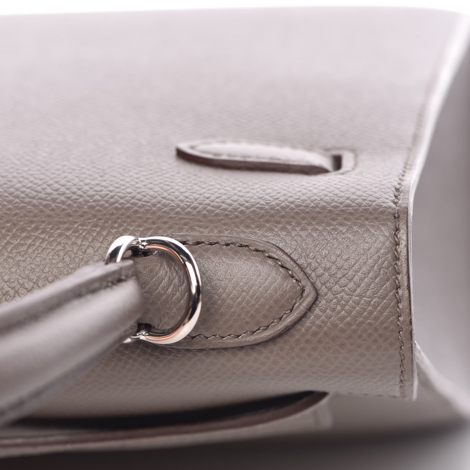 Hermes Epsom Kelly Sellier 25 Etain 11 of 40