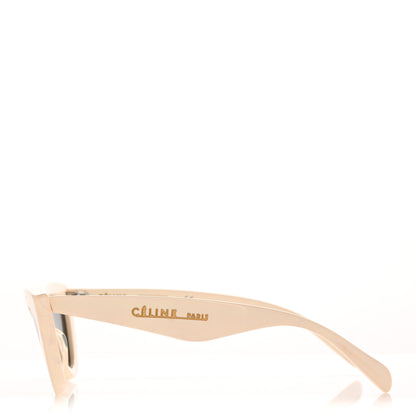 Celine Acetate Cat Eye Sunglasses CL40019I Ivory 3 of 10