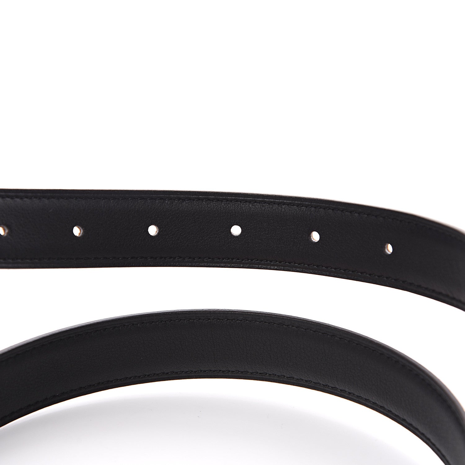 Hermes Swift Epsom 24mm Constance H Belt 90 Black Gold 3 of 5