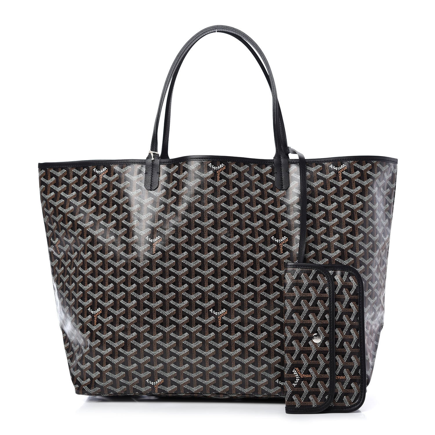 Goyard Goyardine Saint Louis GM Black 1 of 8