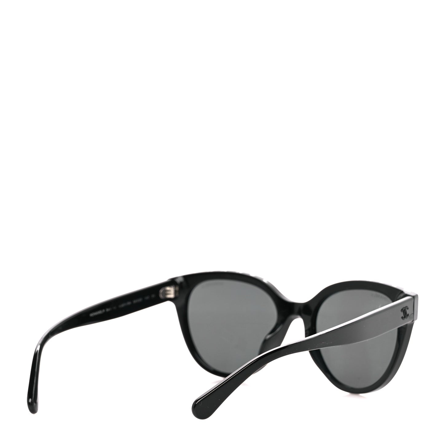 Acetate CC Butterfly Sunglasses 5414-A Black