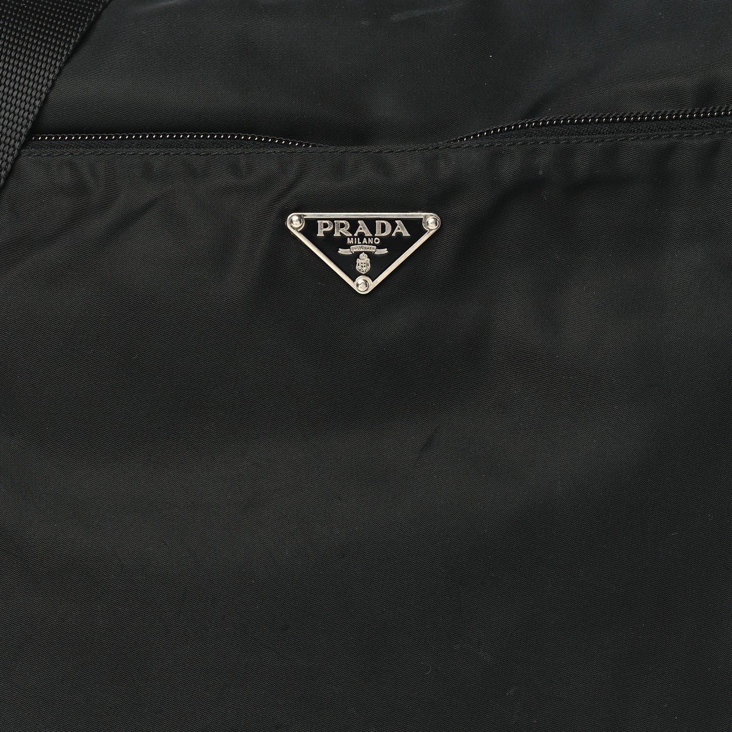 Tessuto Nylon Messenger Bag Black