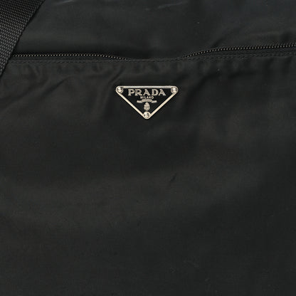 Prada Tessuto Nylon Messenger Bag Black 7 of 9