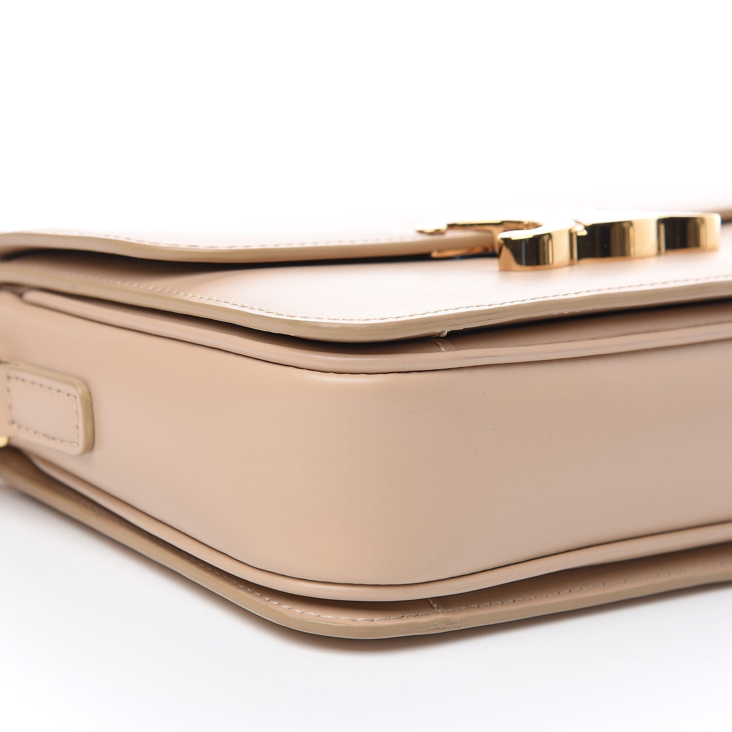 Shiny Calfskin Large Triomphe Nude